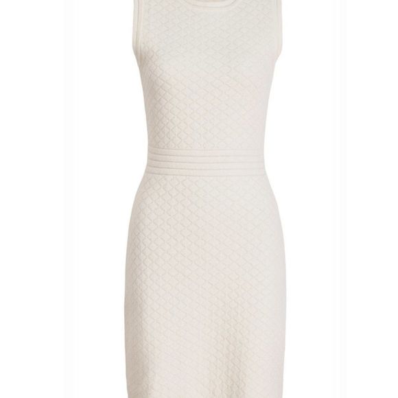 Knit Jacquard Jacket Dress | Office Sweater Dress - Picture 8 of 9